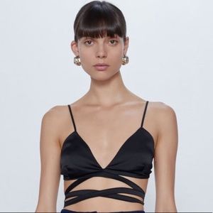 NEW!!! Zara Cross Strap Top